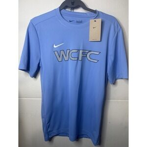 Nike Dri-FIT Men's WCFC Soccer Training Jersey Blue Small NWT